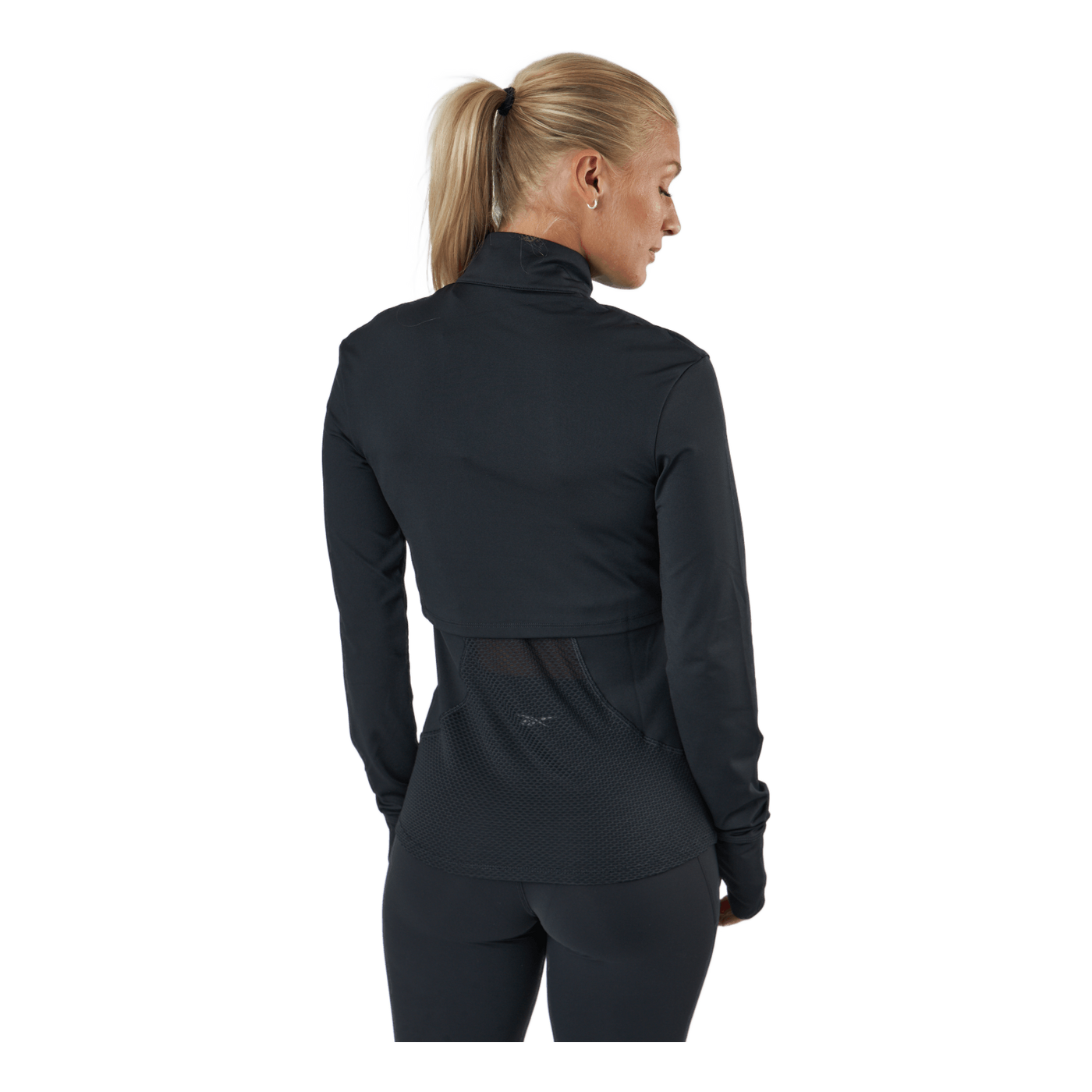 Wor Run 1/4 Zip Black