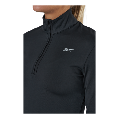 Wor Run 1/4 Zip Black