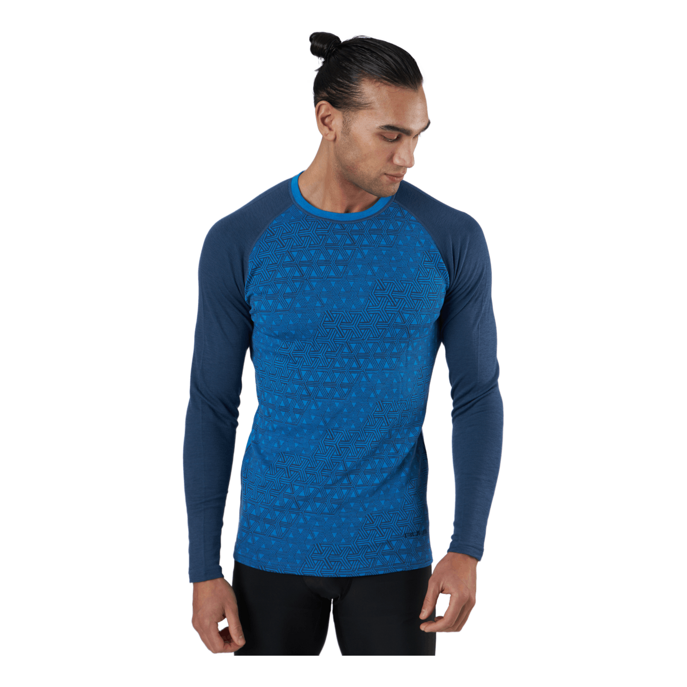 Geo Merino Wool Crew Dsky