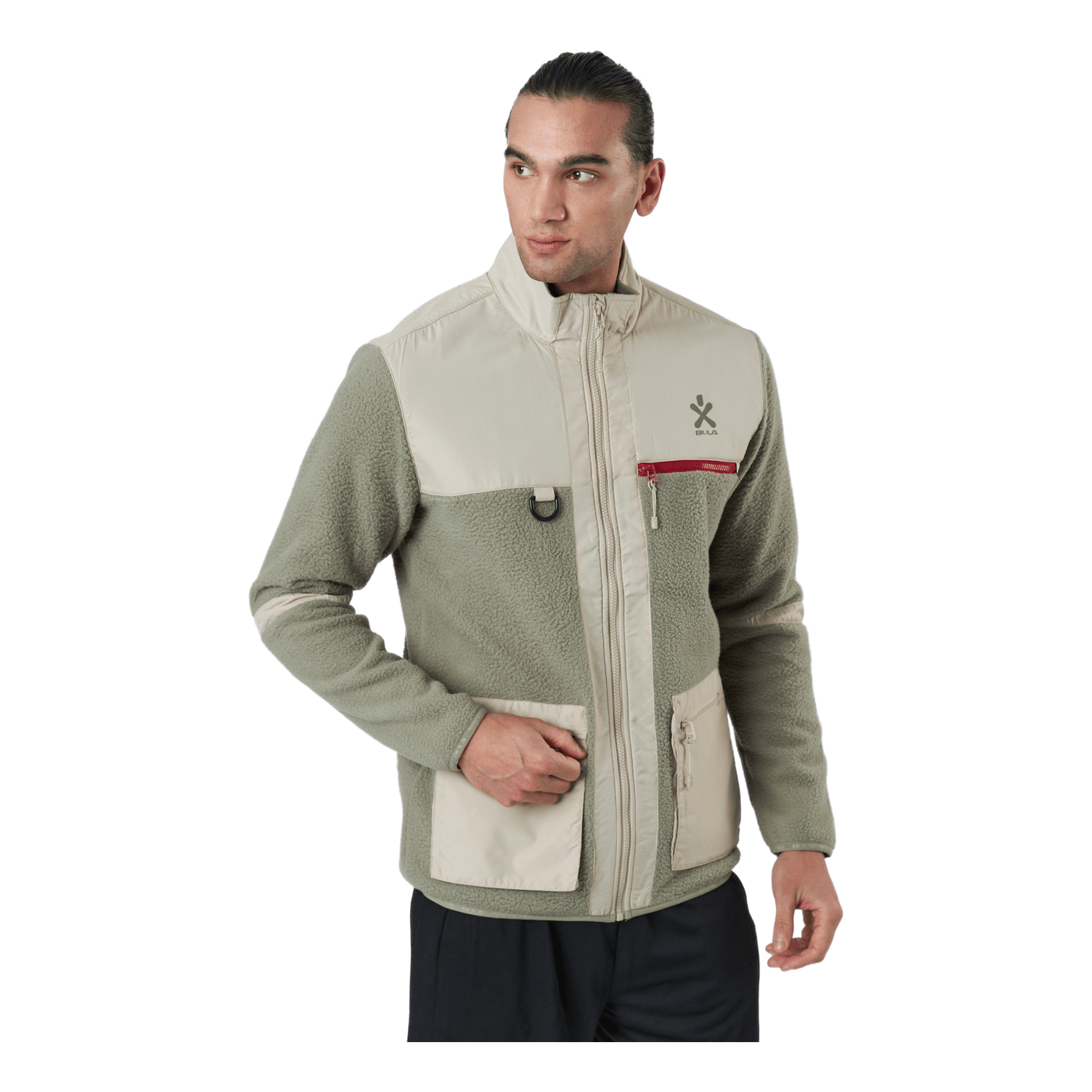 Utility Fleece Jacket Sage