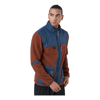 Utility Fleece Jacket Walnut