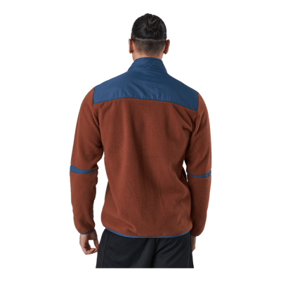 Utility Fleece Jacket Walnut