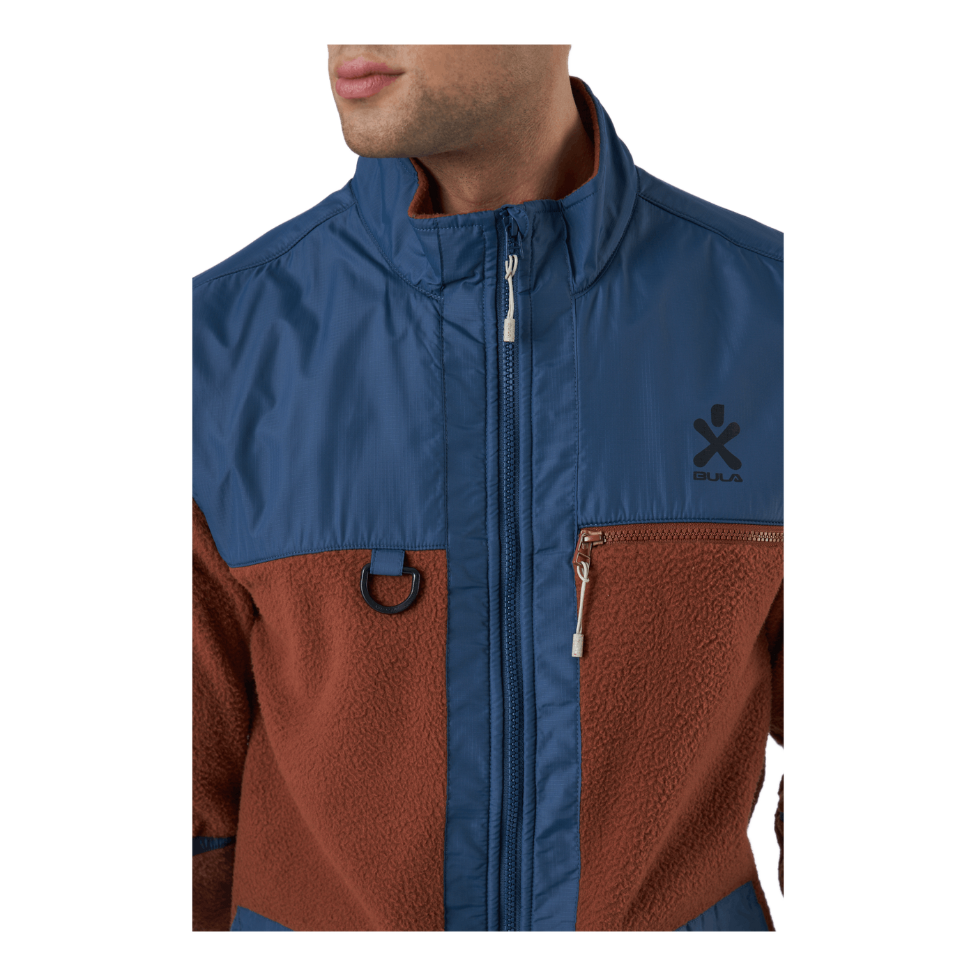 Utility Fleece Jacket Walnut