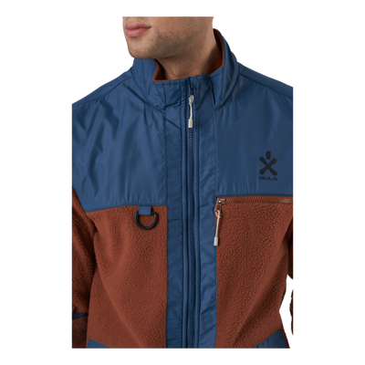 Utility Fleece Jacket Walnut