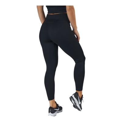 Janing W Rib Seamless Tights Black