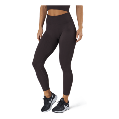 Janing W Rib Seamless Tights Deep Shale