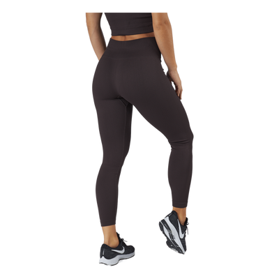 Janing W Rib Seamless Tights Deep Shale