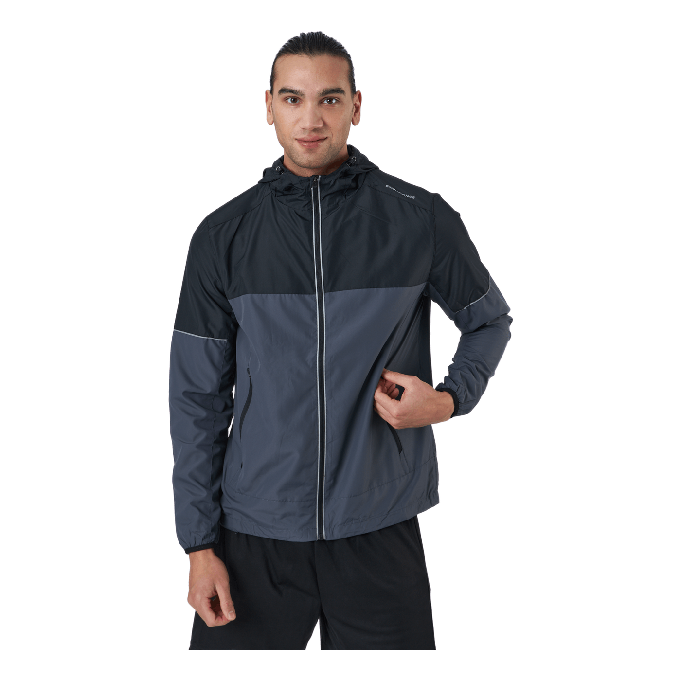 Verbol M Running Jacket W/hood India Ink