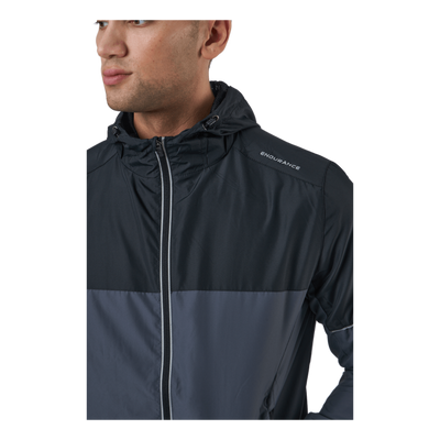 Verbol M Running Jacket W/hood India Ink
