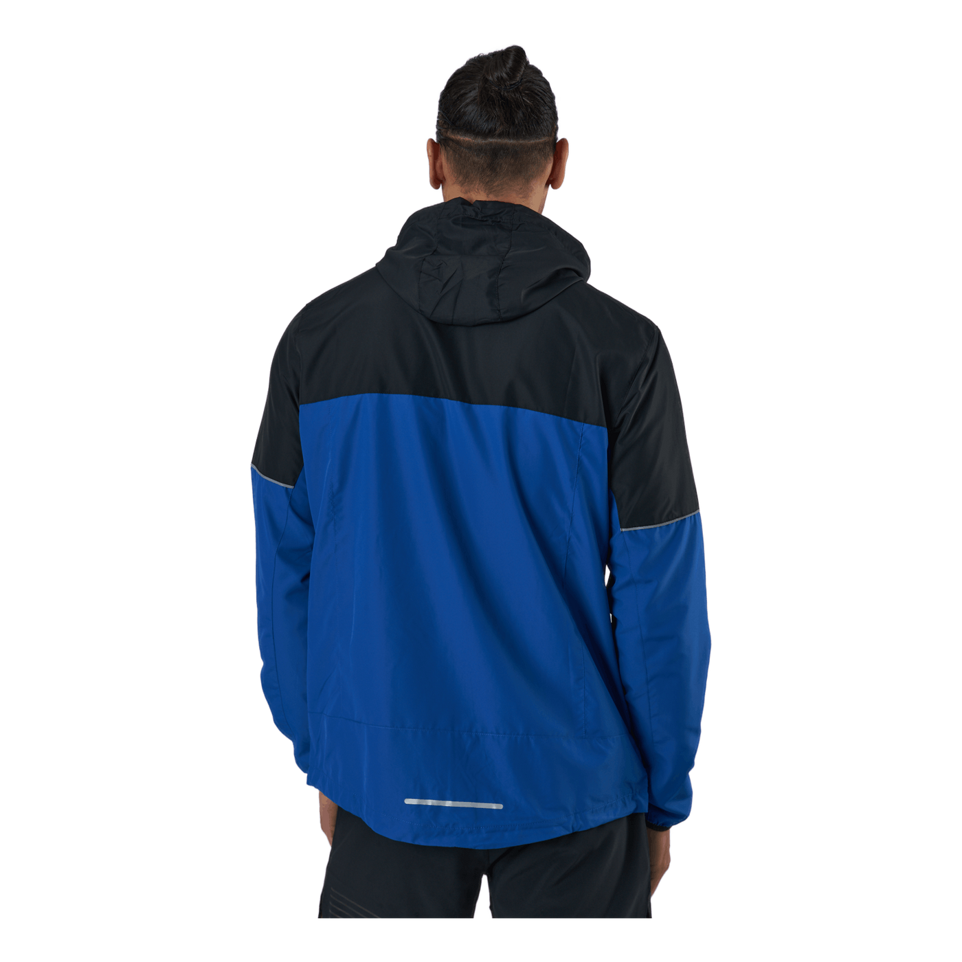 Verbol M Running Jacket W/hood Deep Ocean