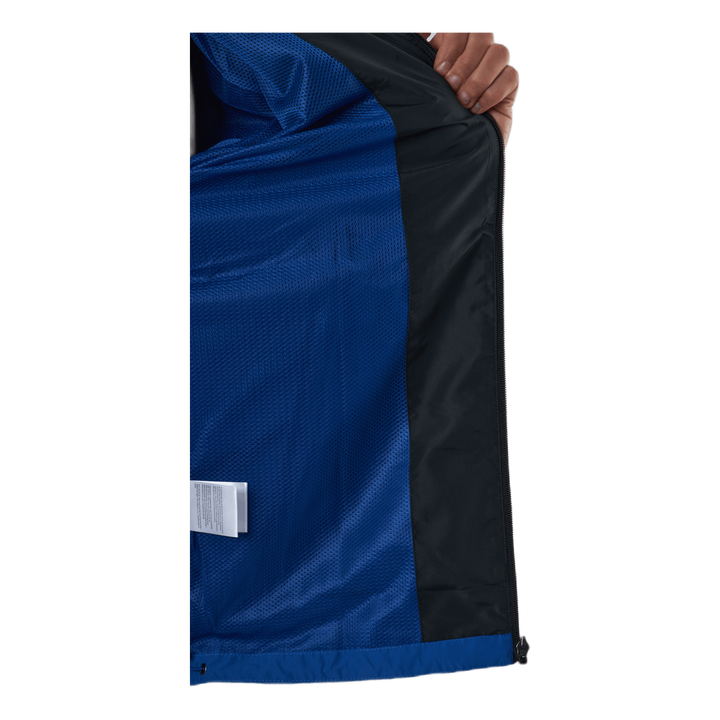Verbol M Running Jacket W/hood Deep Ocean