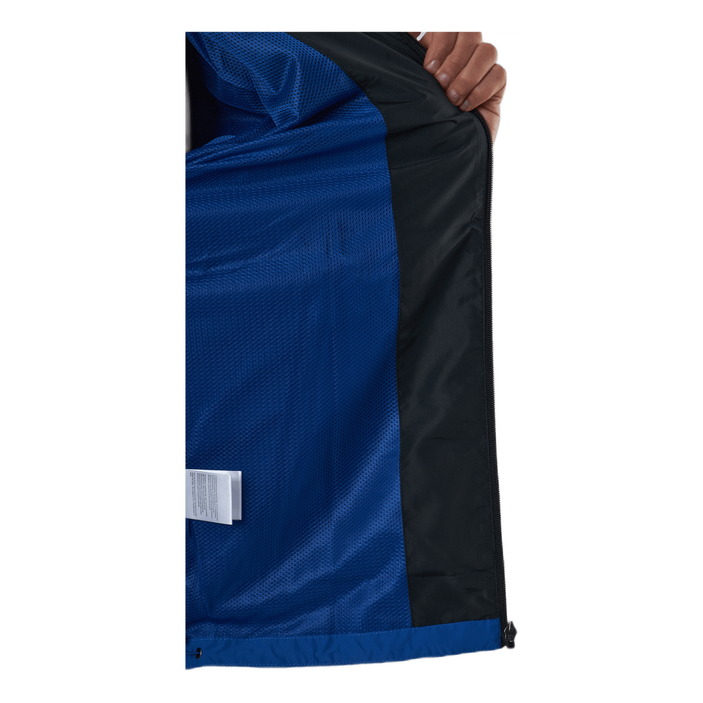 Verbol M Running Jacket W/hood Deep Ocean