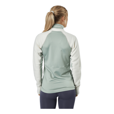 Ragnhild Full Zip Midlayer Nwhite