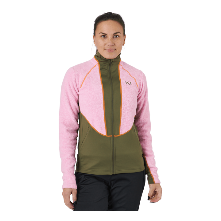 Ragnhild Full Zip Midlayer Prism