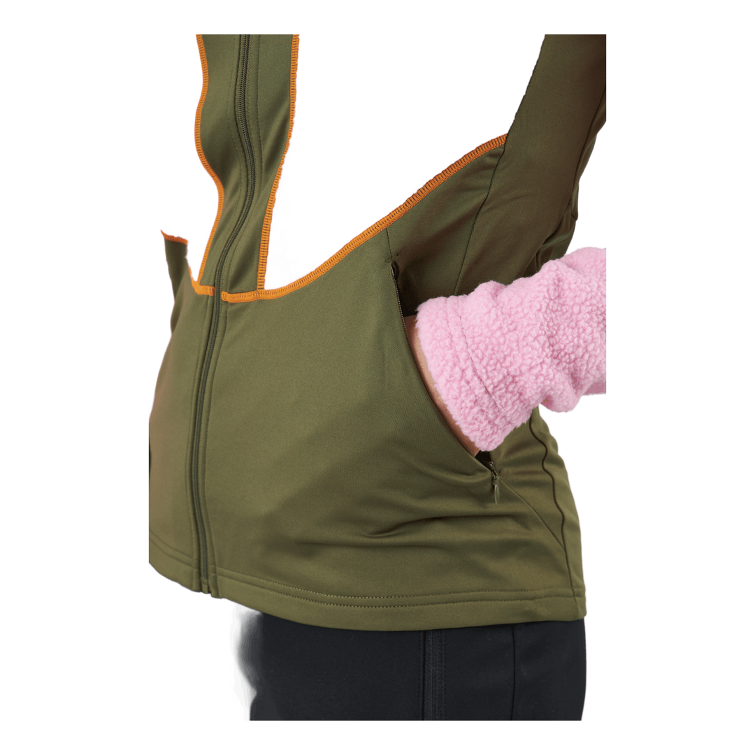 Ragnhild Full Zip Midlayer Prism