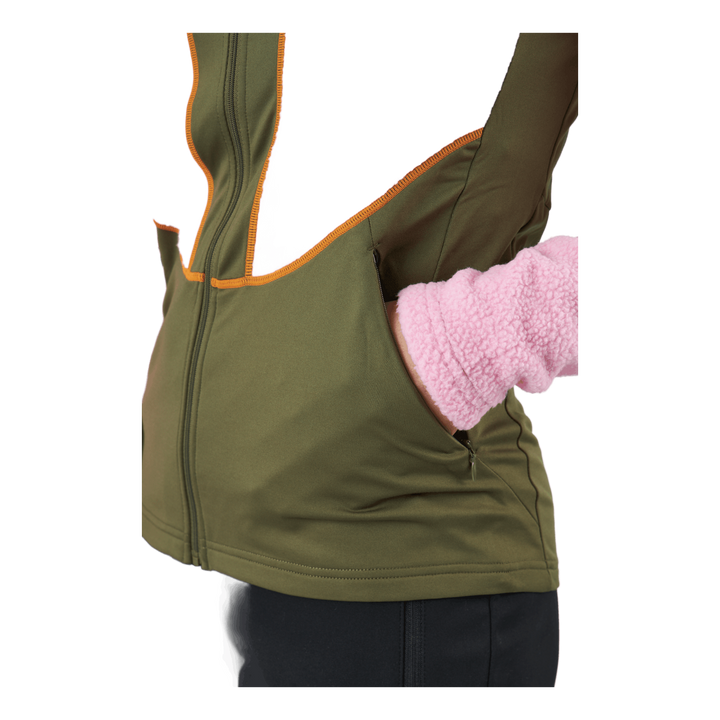 Ragnhild Full Zip Midlayer Prism