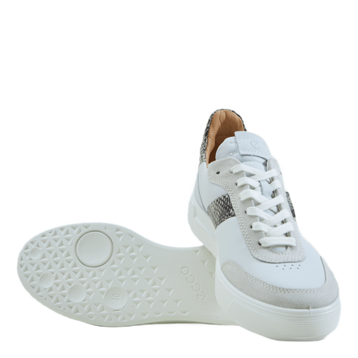 Ecco Street Tray W Shadow White/white/limestonebl ECCO