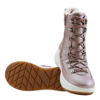 Ecco Solice K Woodrose Metallic/woodrose