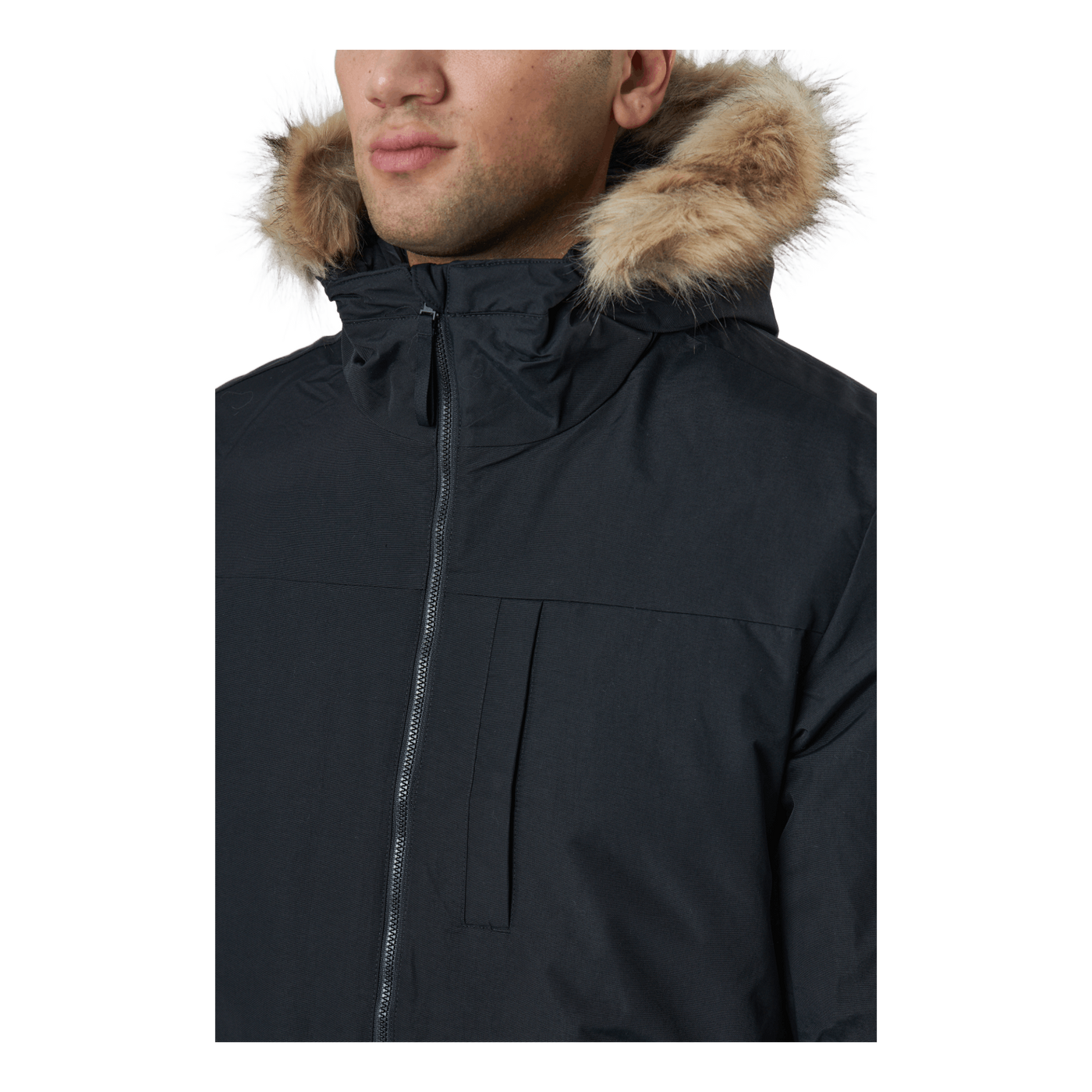 Hooded Parka Black