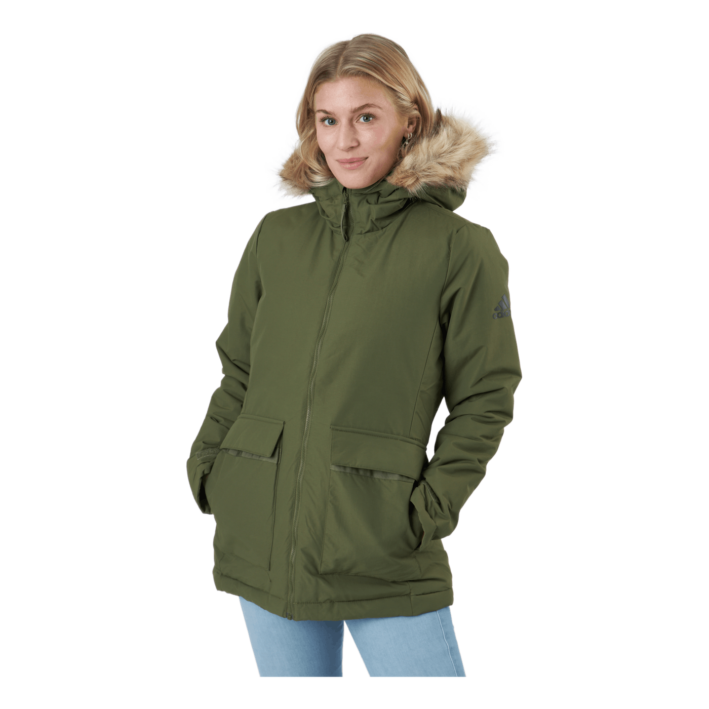 W Hooded Parka Focus Olive