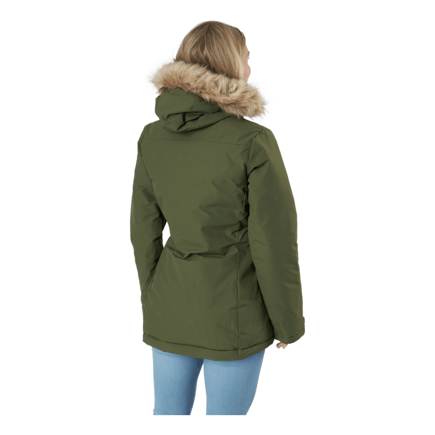 W Hooded Parka Focus Olive
