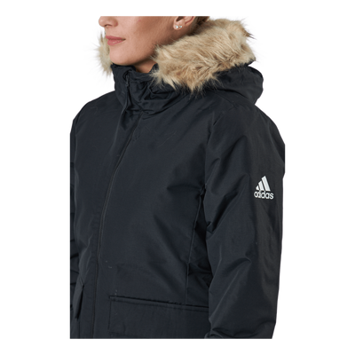 W Hooded Parka Black