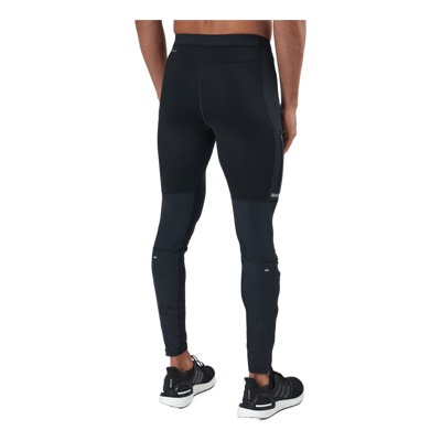 Adidas Saturday Warm Running Leggings Men Black