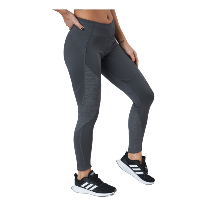 Adidas Fast Running Primeblue Leggings Women Grey Six / Grey Four