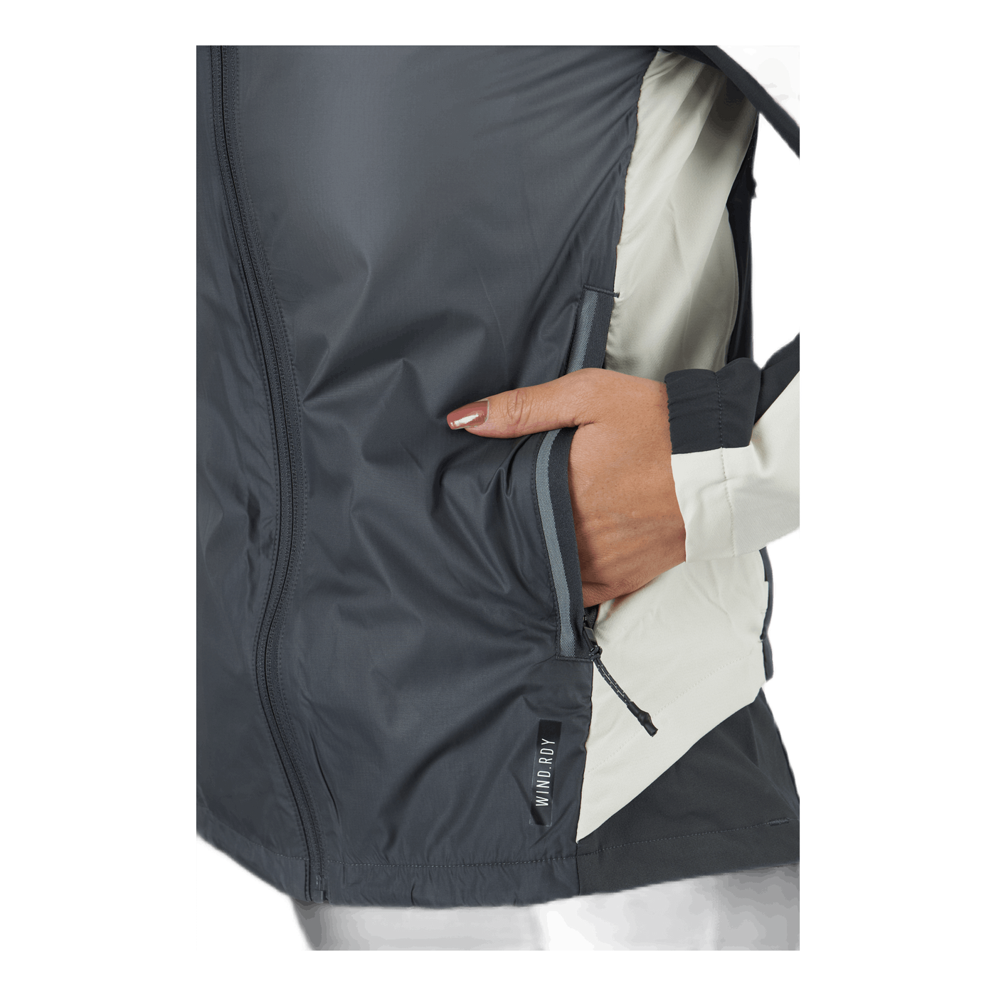 Adidas Marathon Jacket Ocean Women Grey Six Wonder White