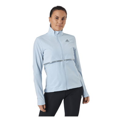 Adidas Own The Run Soft Shell Jacket Women Halo Blue