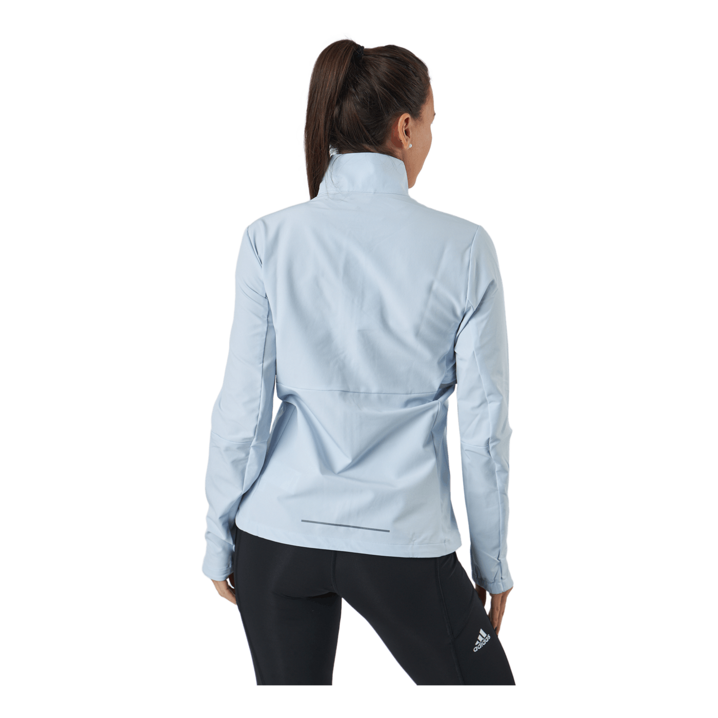 Adidas Own The Run Soft Shell Jacket Women Halo Blue