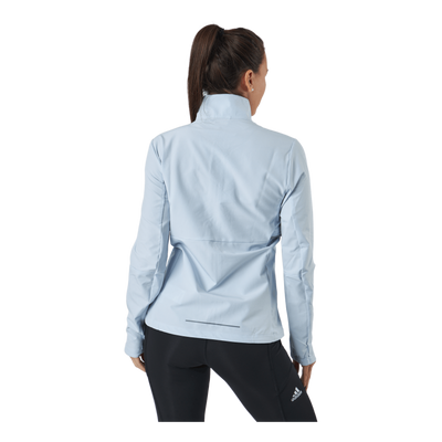 Adidas Own The Run Soft Shell Jacket Women Halo Blue