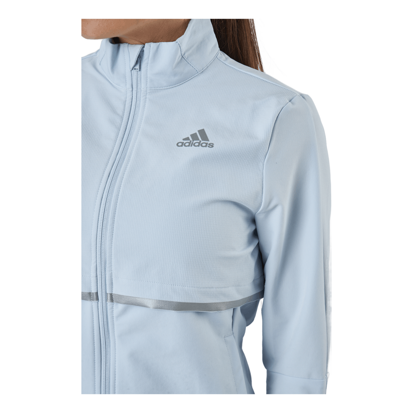 Adidas Own The Run Soft Shell Jacket Women Halo Blue