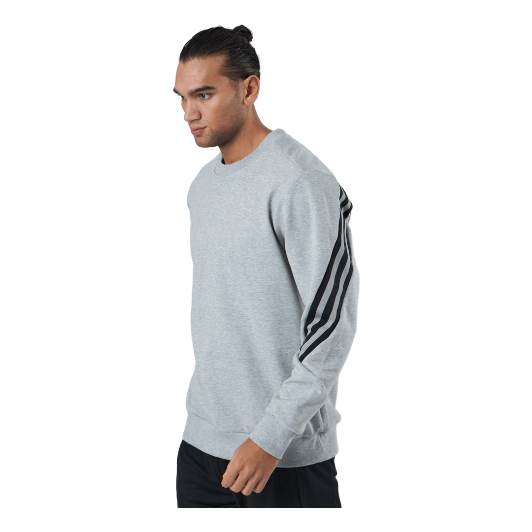 Sportswear Future Icons Three Stripes Crew Medium Grey Heather