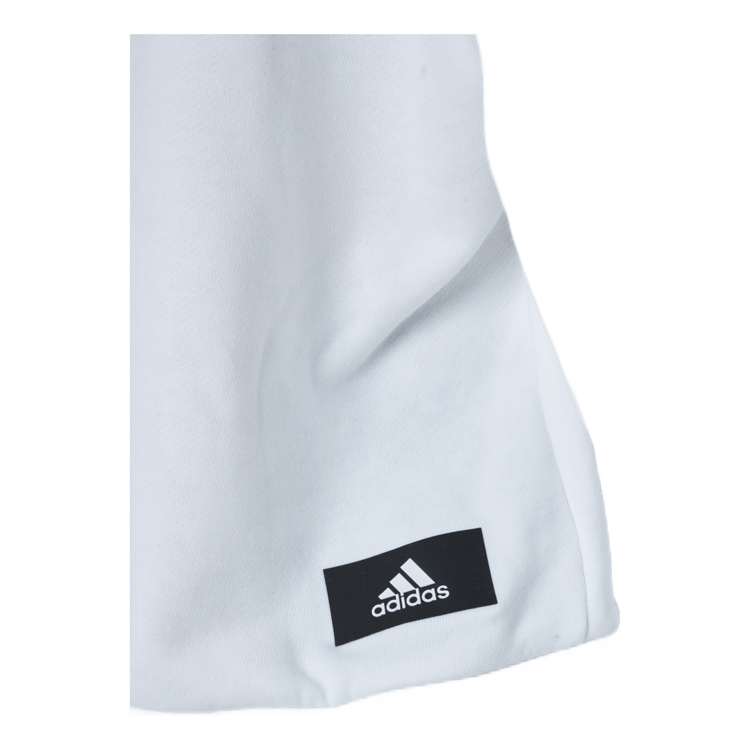 Adidas Sportswear Three Bar Hoodie White