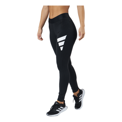 Adidas Sportswear Three Bar Leggings Black