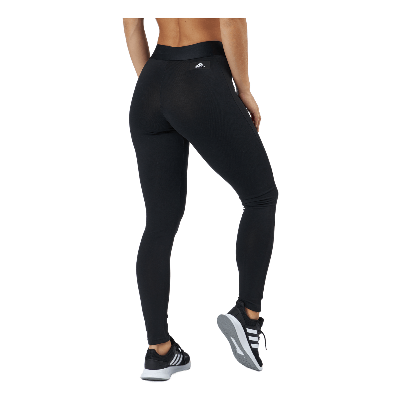 Adidas Sportswear Three Bar Leggings Black