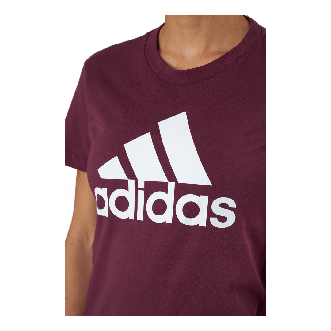Essentials Regular T-Shirt Victory Crimson / White