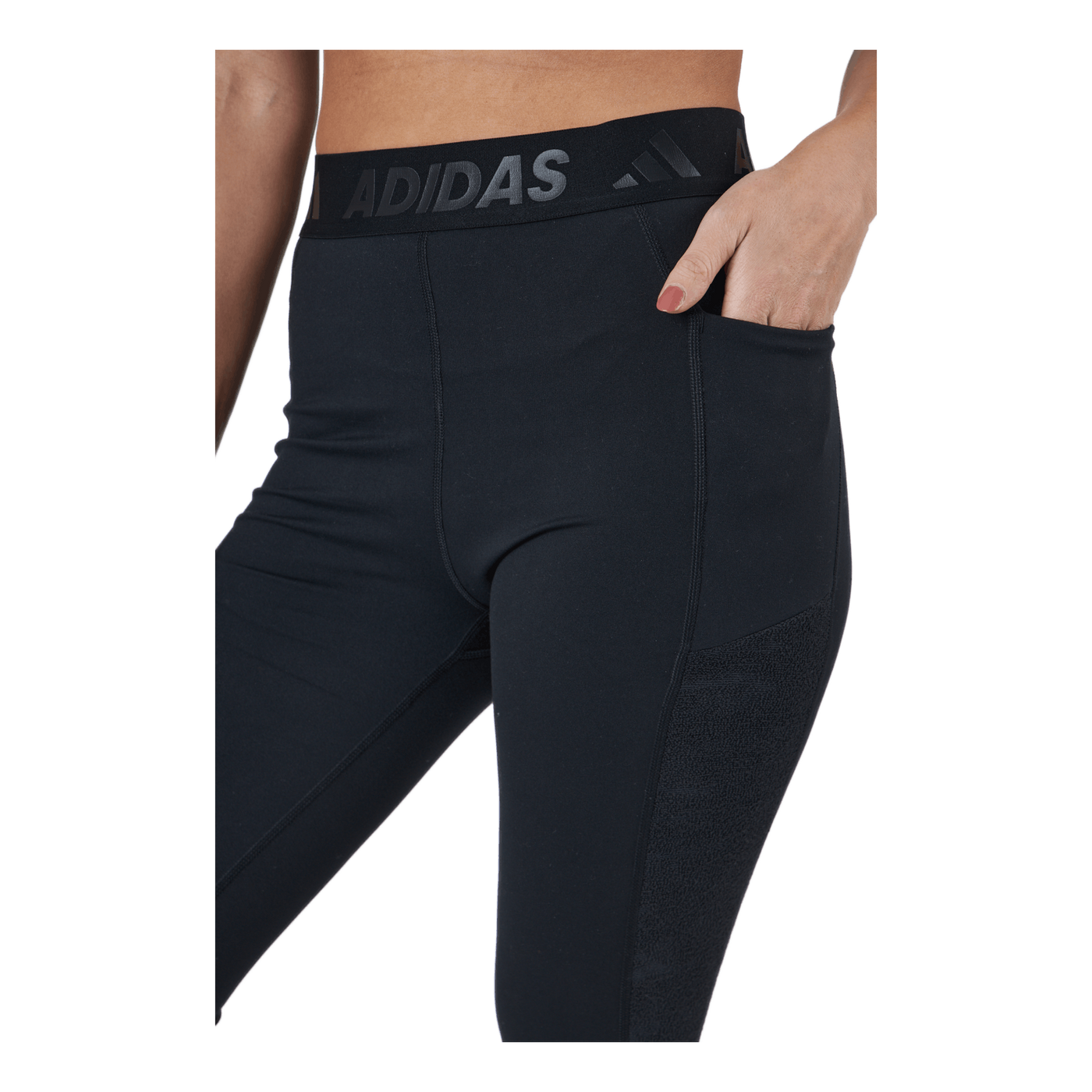 Techfit Warm Long Tight Black