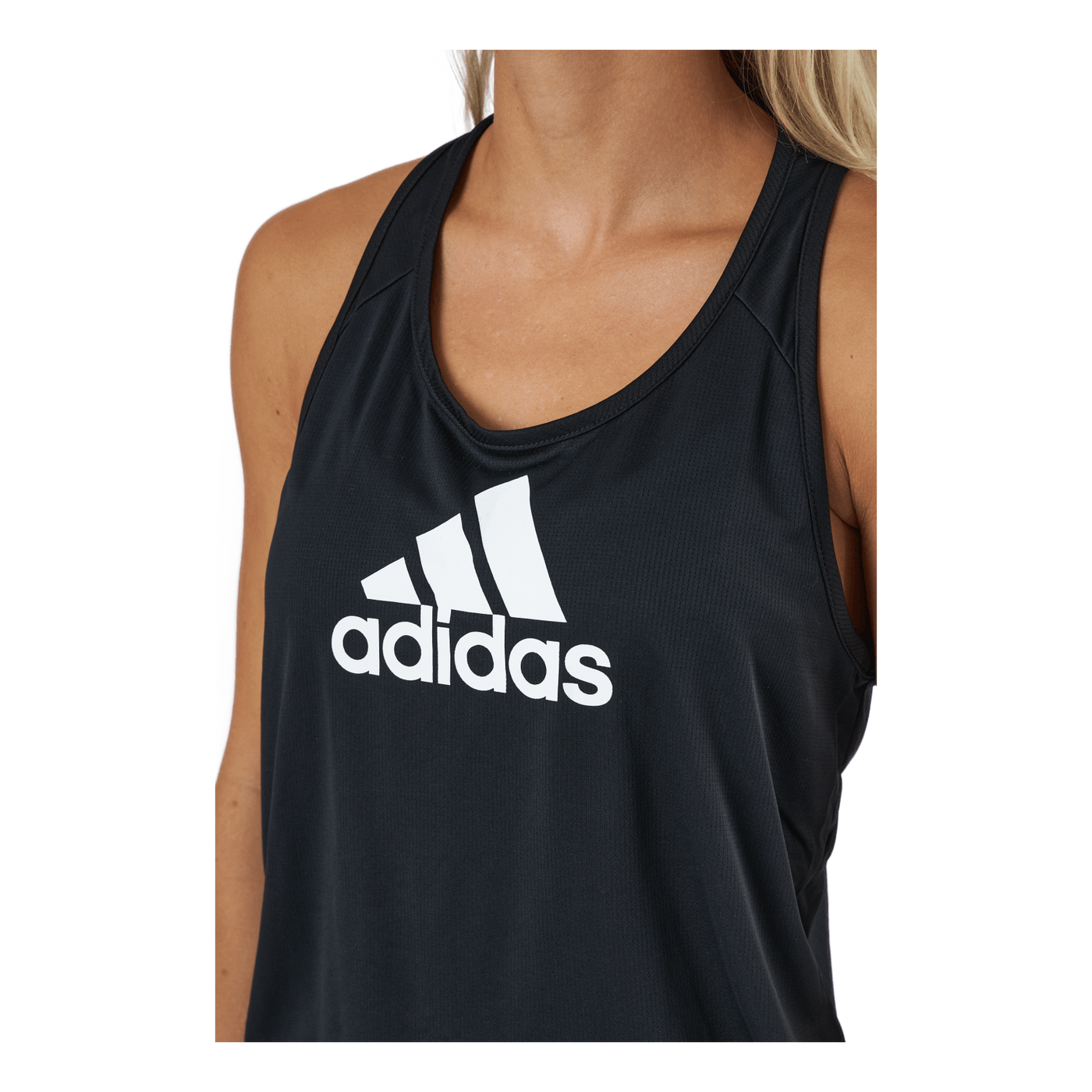 Logo Sport Tank Top Black / White