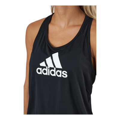 Logo Sport Tank Top Black / White