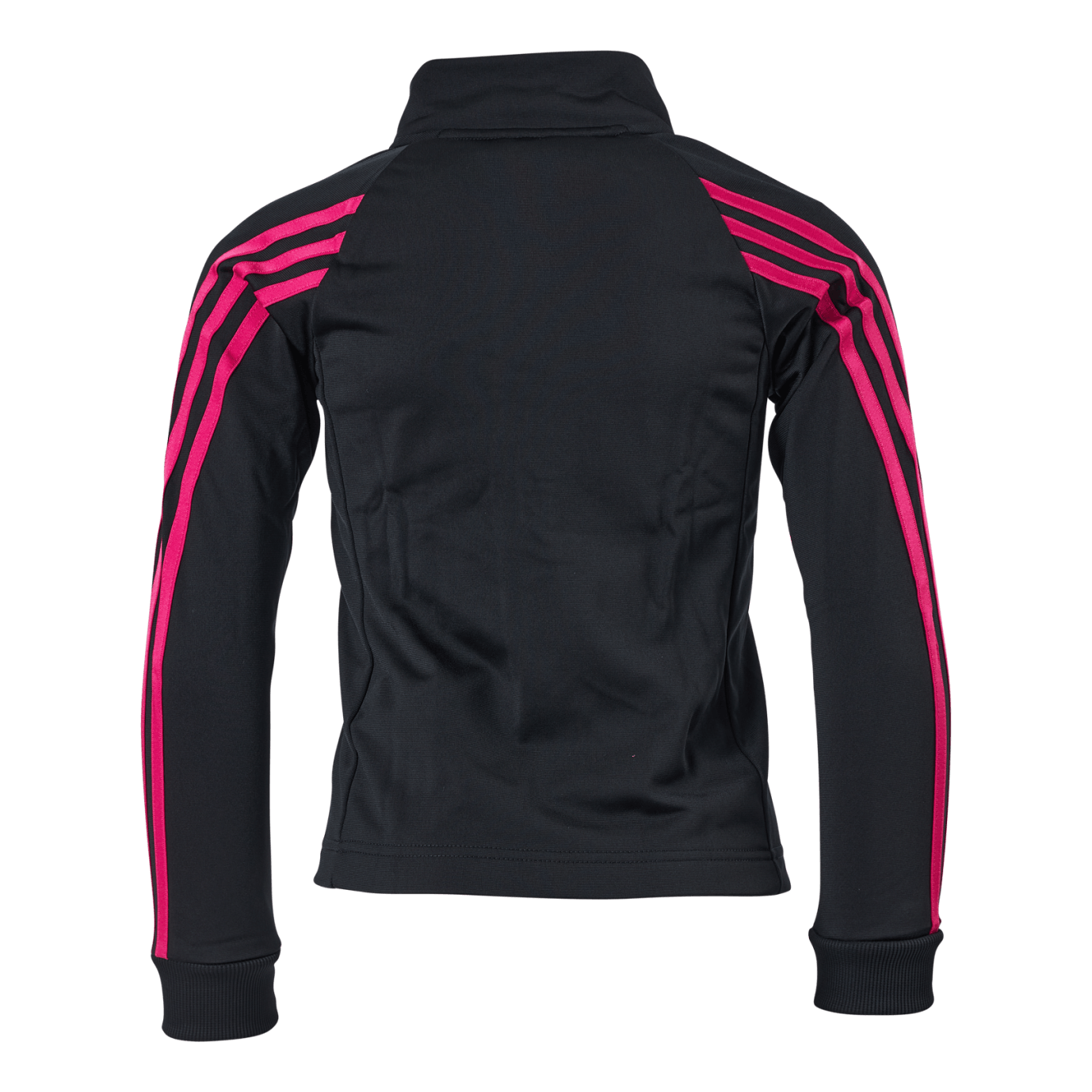 Team Polyester 3-Stripes Tracksuit Black / Team Real Magenta