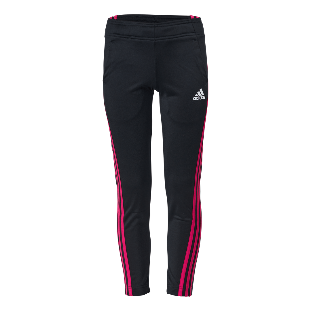 Team Polyester 3-Stripes Tracksuit Black / Team Real Magenta