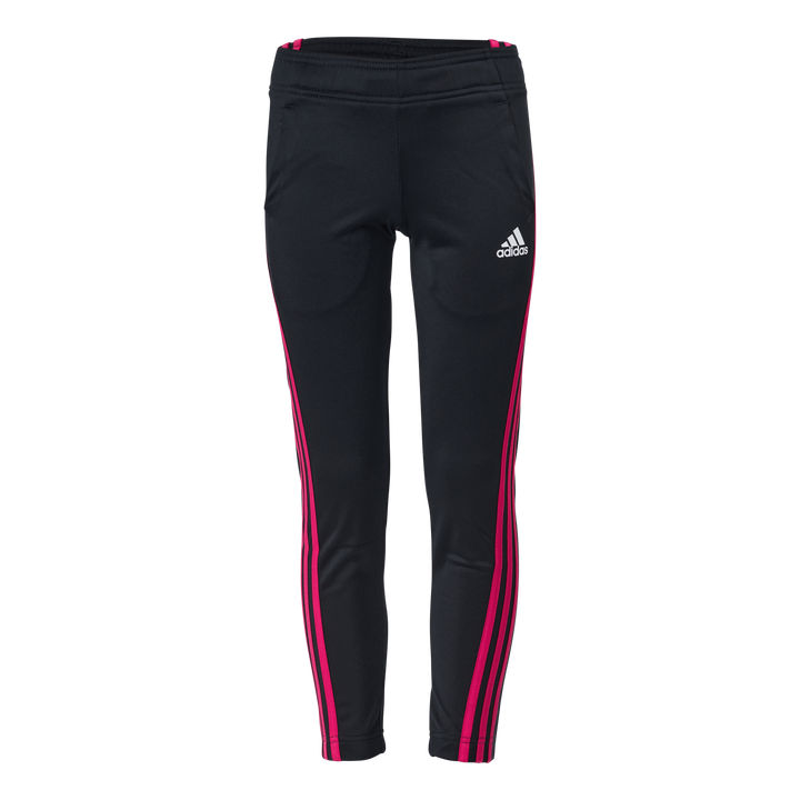 Team Polyester 3-Stripes Tracksuit Black / Team Real Magenta