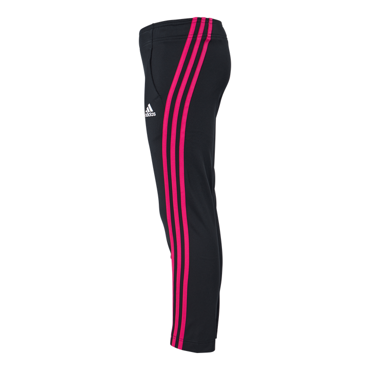 Team Polyester 3-Stripes Tracksuit Black / Team Real Magenta
