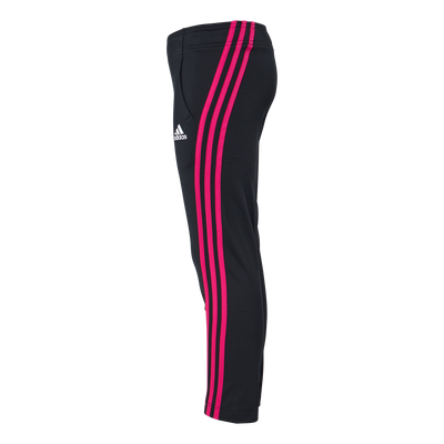 Team Polyester 3-Stripes Tracksuit Black / Team Real Magenta