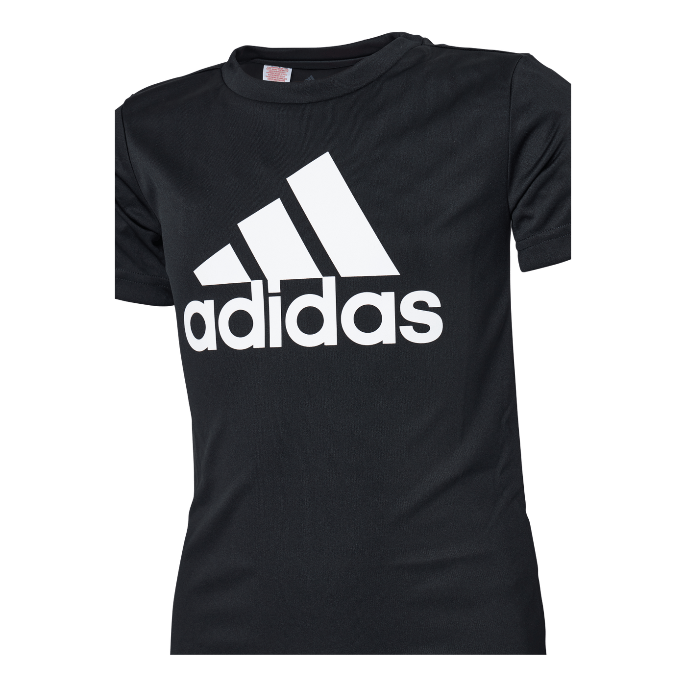 Adidas Boys D2M Big Logo T-Shirt Black / White