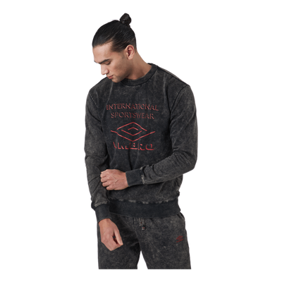 Large Logo Sweat Black