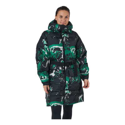 Faun Padded Parka W Multi-sap