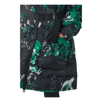 Faun Padded Parka W Multi-sap